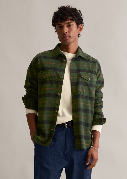 Overshirt — Dark Green
