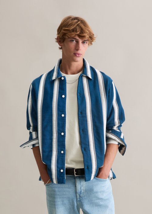 Overshirt — Medium Blue