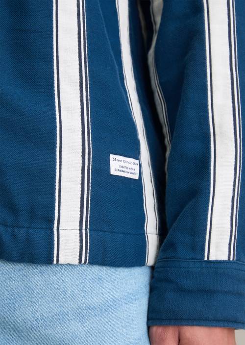 Overshirt Medium Blue in Detailansicht