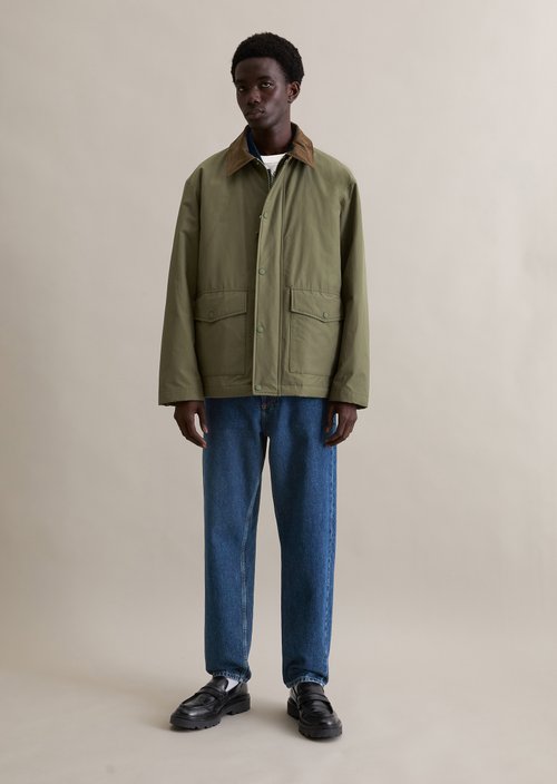 Barnjacket regular — Dark Moss