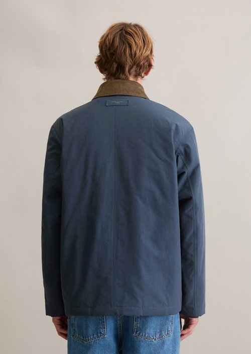 Barnjacket regular — Navy Teal