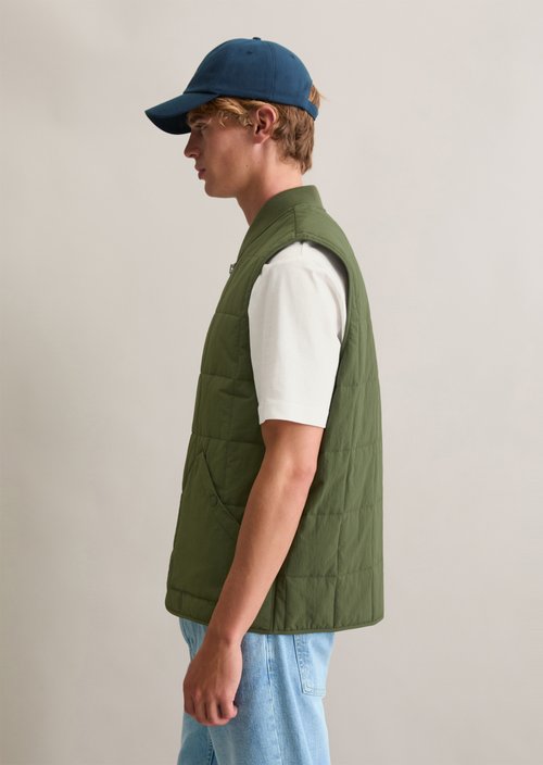 Outdoor vest regular — Dark Moss