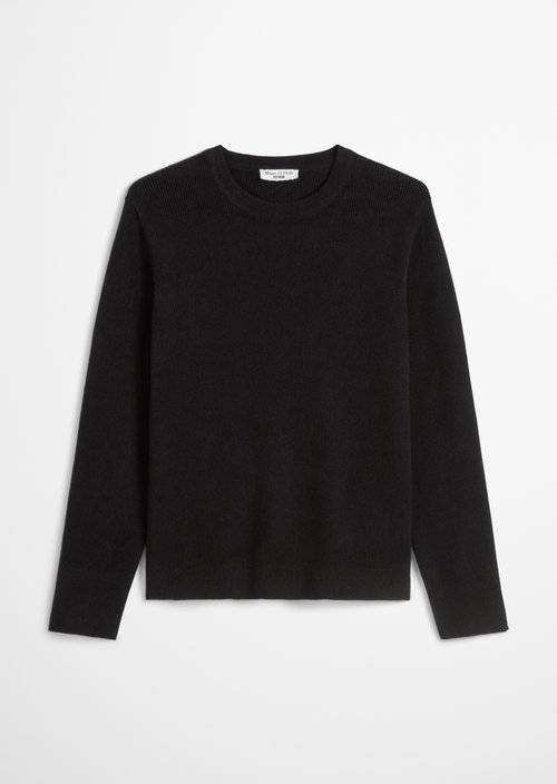 Relaxed sweater — Black