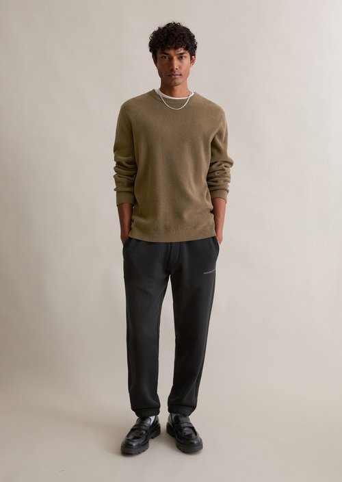 Relaxed sweater — Pale Brown