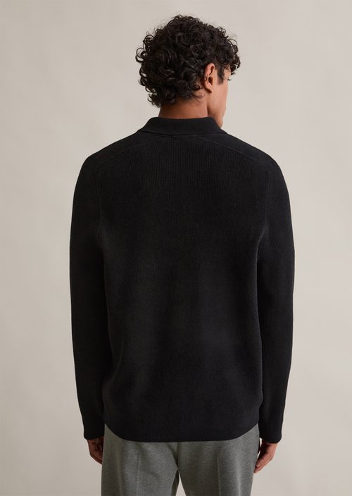 Relaxed sweater — Black