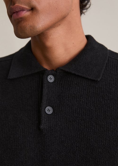 Relaxed sweater — Black