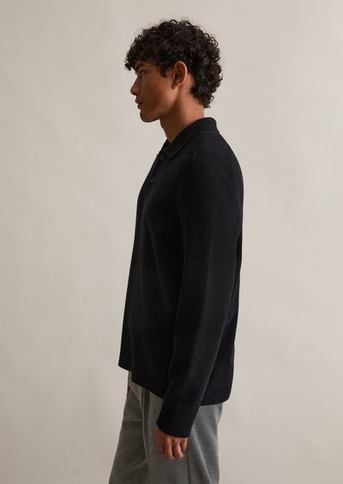 Relaxed sweater — Black