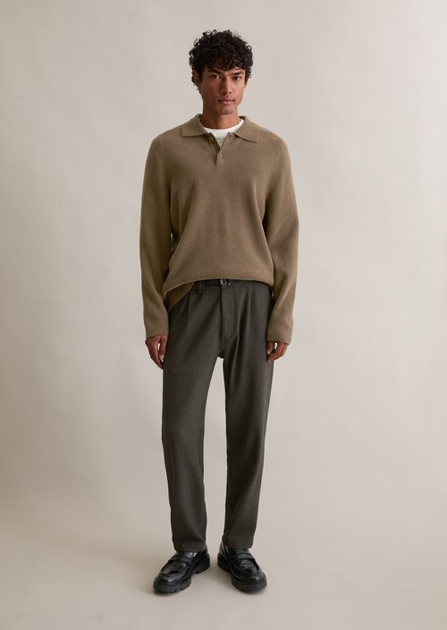 Relaxed sweater — Pale Brown