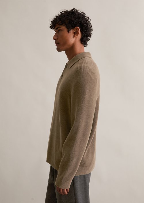 Relaxed sweater — Pale Brown