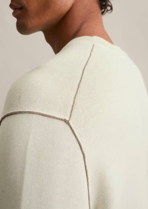 Pull-over regular White Blush en vue détaillée