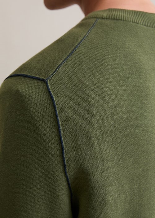 Sweater regular — Dark Moss