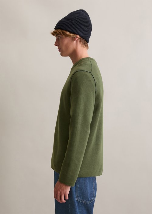 Sweater regular — Dark Moss