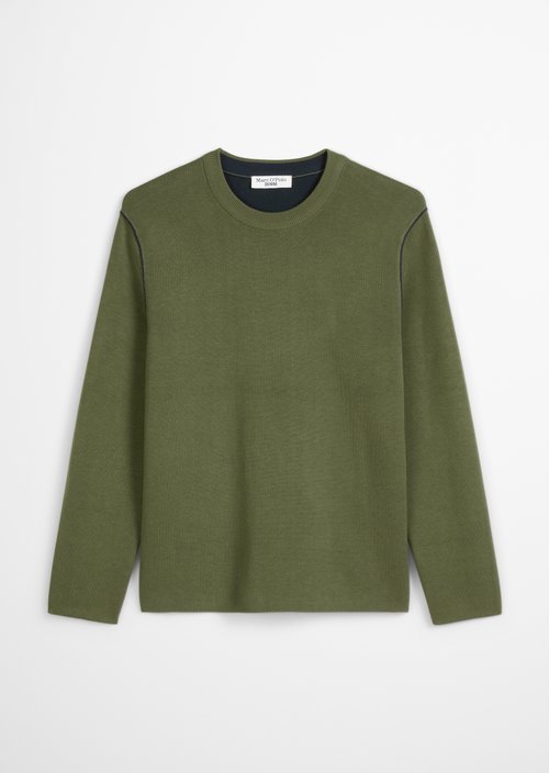 Sweater regular — Dark Moss