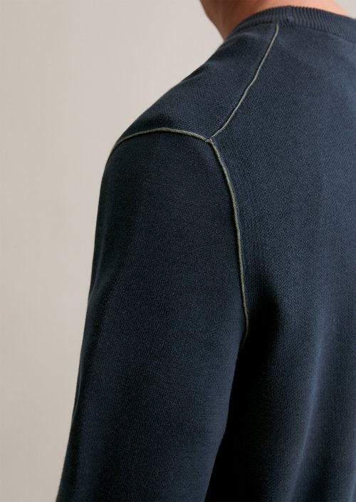 Sweater regular — Navy Teal