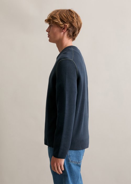 Sweater regular — Navy Teal