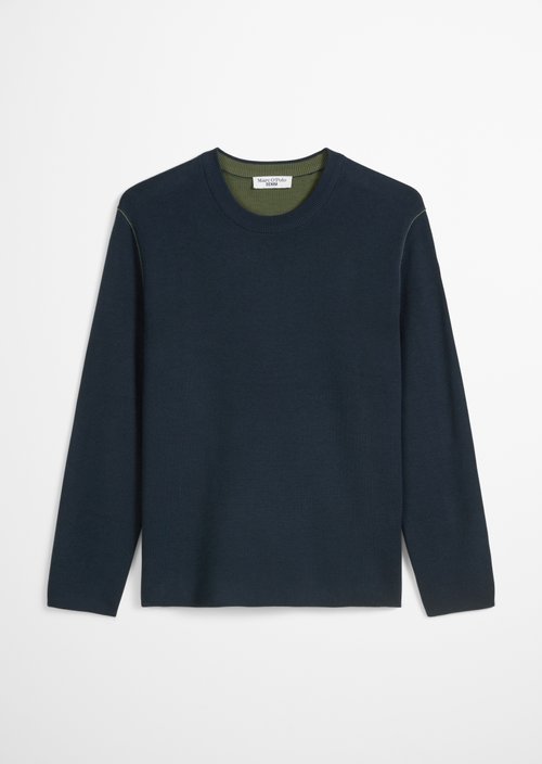 Sweater regular — Navy Teal