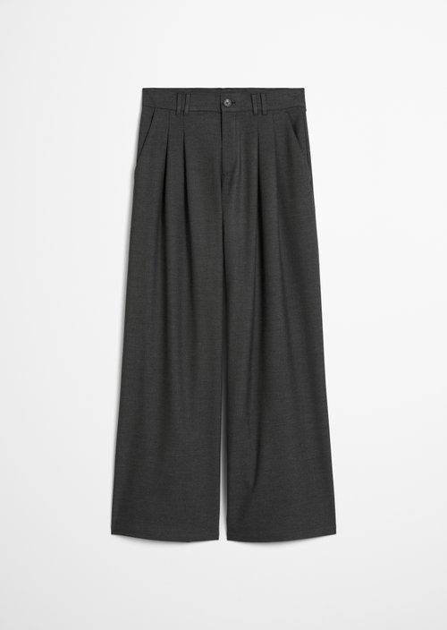 Relaxed-fit trousers — Medium Grey