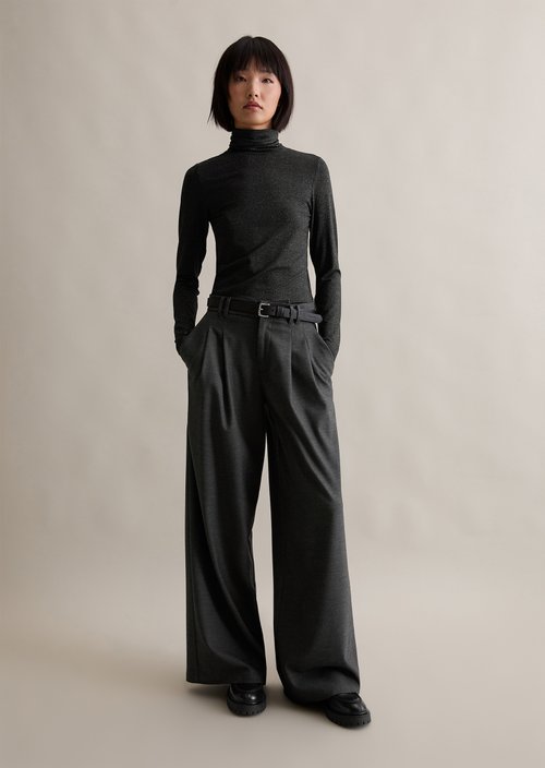 Relaxed-fit trousers — Medium Grey