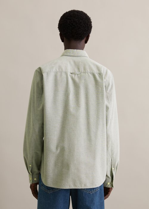 Regular shirt — Dark Green
