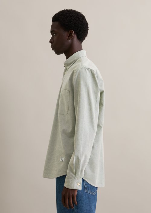 Regular shirt — Dark Green