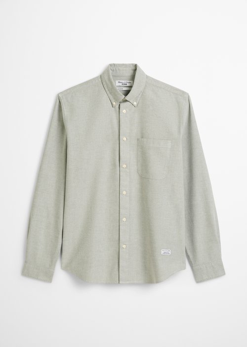 Regular shirt — Dark Green