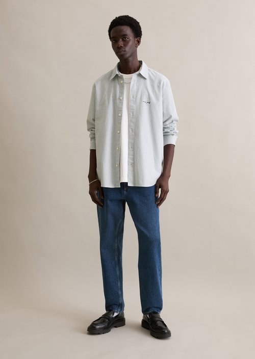 Oxford shirt regular — Offwhite