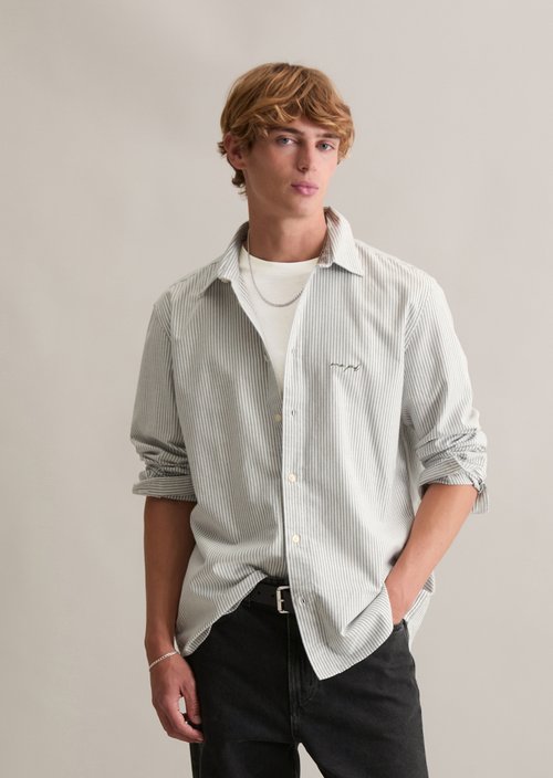 Oxford shirt regular — Offwhite