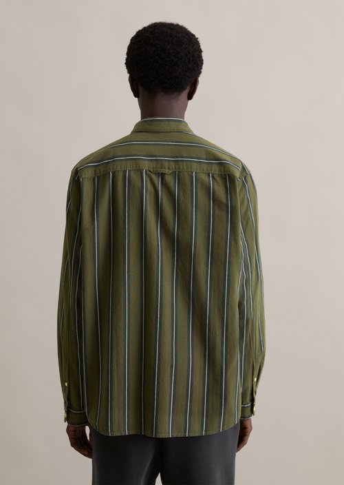 Regular shirt — Dark Green