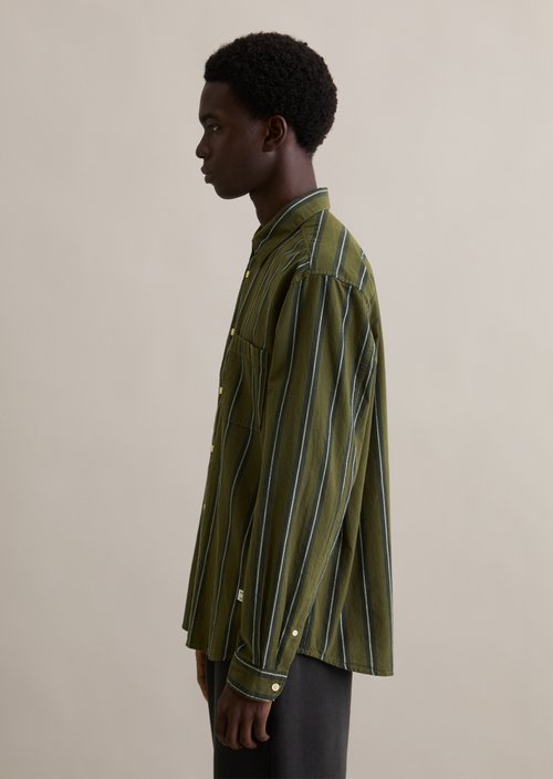 Regular shirt — Dark Green