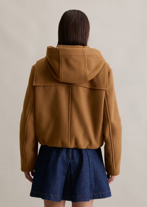 Duffle jacket regular — Wood Grain