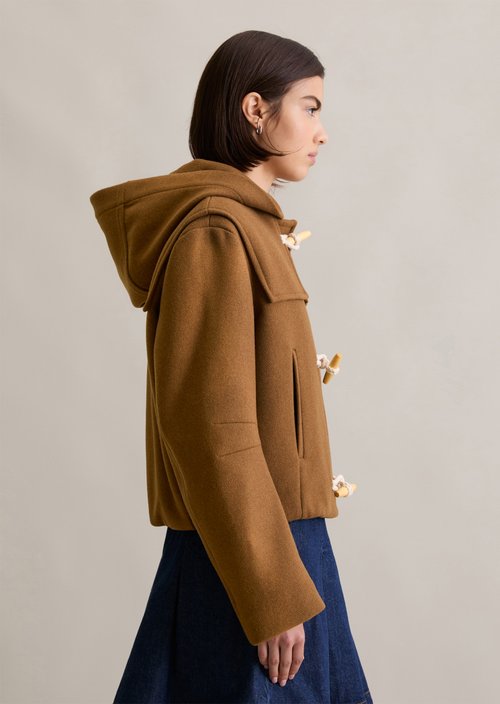 Duffle jacket regular — Wood Grain