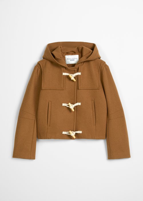 Duffle jacket regular — Wood Grain