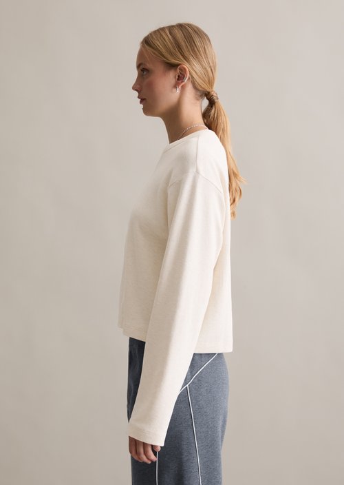 Relaxed longsleeve — Desert Melange