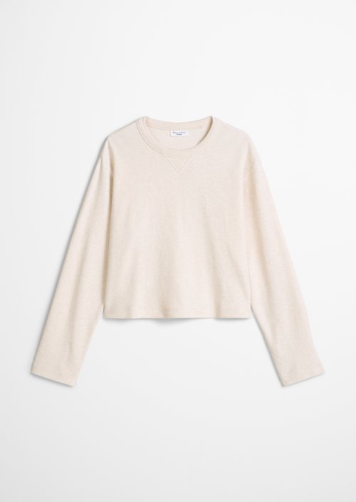 Relaxed longsleeve — Desert Melange