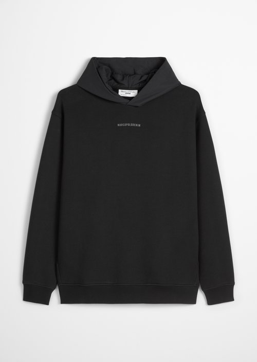 Hoodie relaxed — Black