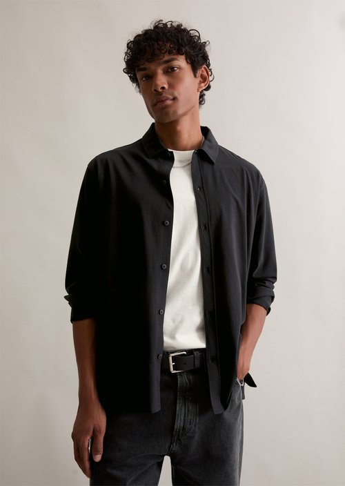 DfC jersey shirt relaxed — Black