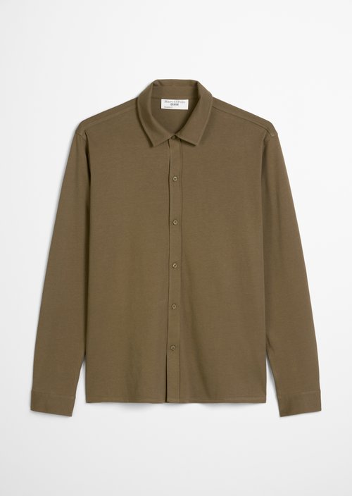 DfC jersey shirt relaxed — Pale Brown