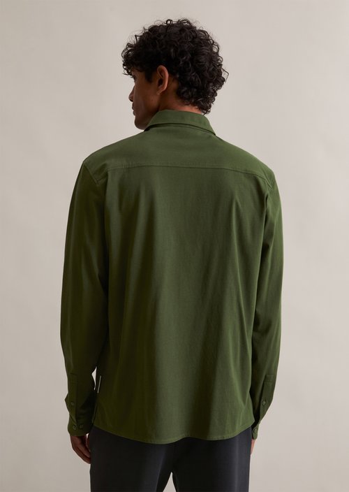 DfC jersey shirt relaxed — Swamp Green