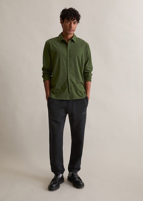 DfC jersey shirt relaxed — Swamp Green