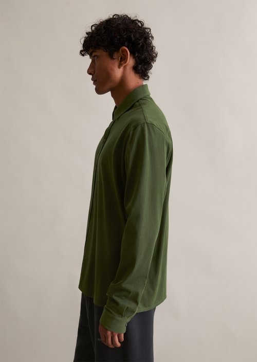 DfC jersey shirt relaxed — Swamp Green