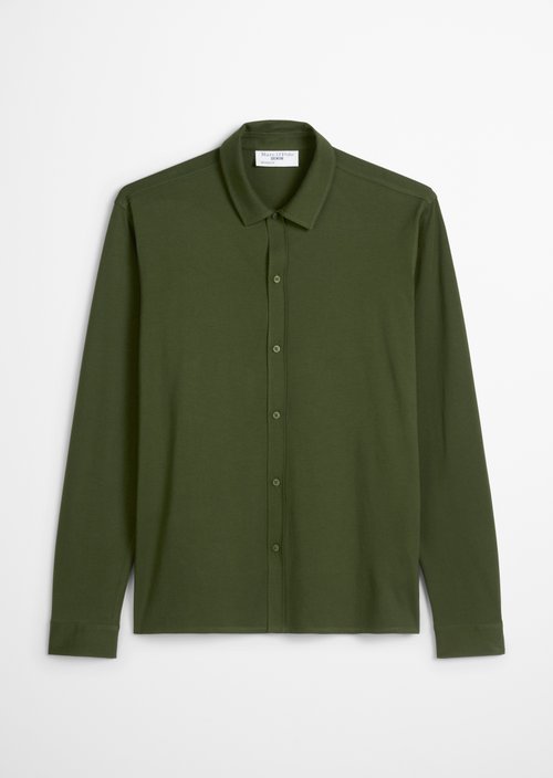 DfC jersey shirt relaxed — Swamp Green