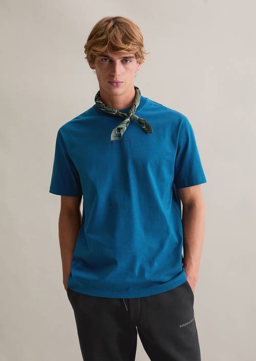 DfC T-shirt relaxed Coastal Blue in vooraanzicht