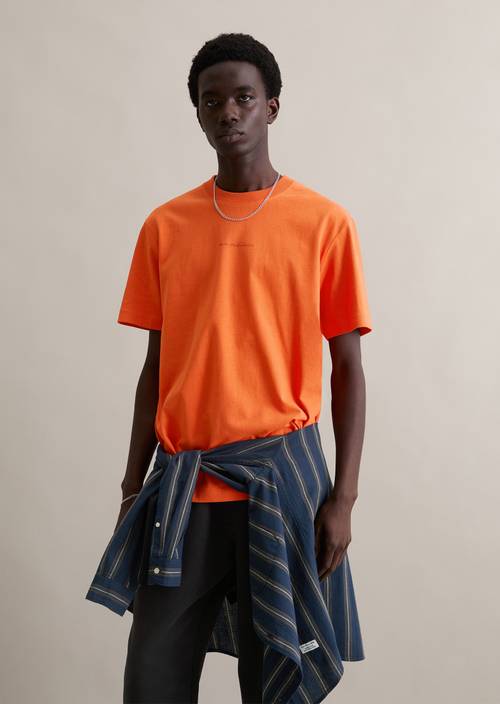 DfC T-shirt relaxed Rusty Orange in vooraanzicht