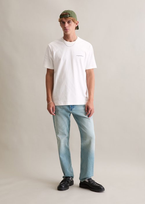Relaxed T-shirt — Silky White