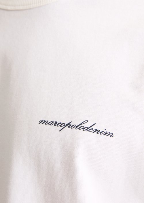 Relaxed T-shirt — Silky White