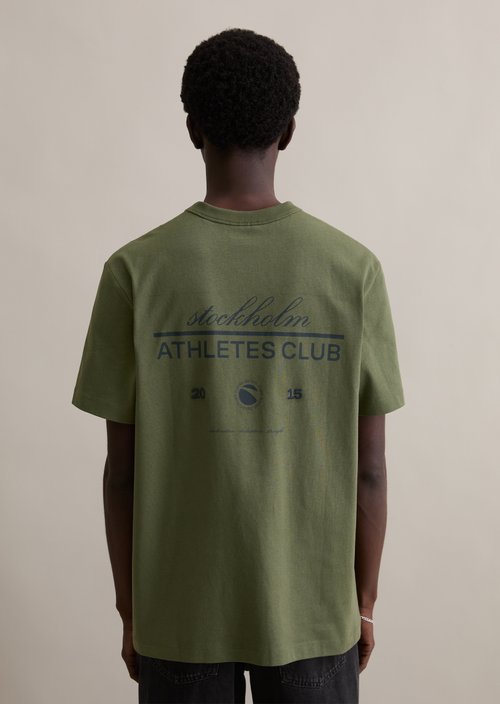 Relaxed T-shirt — Dark Moss