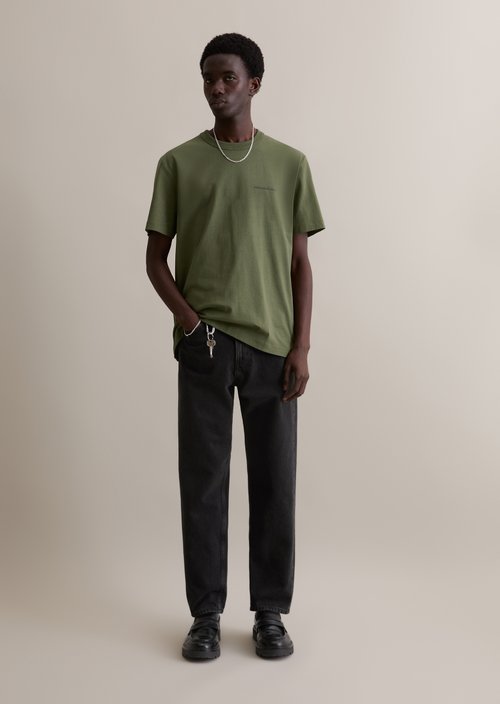 Relaxed T-shirt — Dark Moss