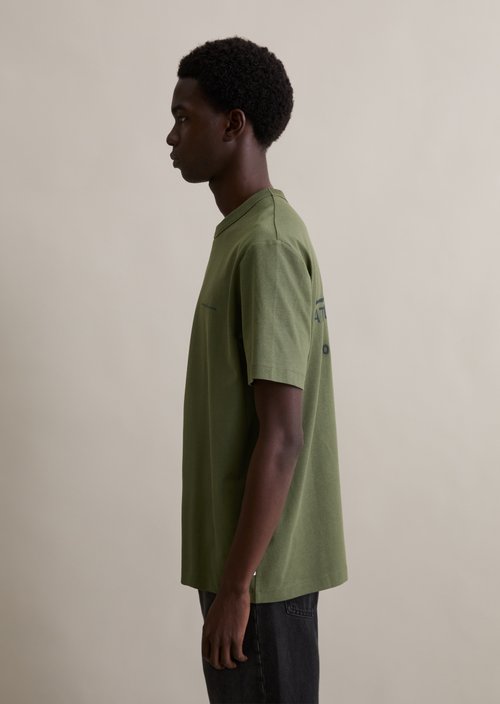 Relaxed T-shirt — Dark Moss