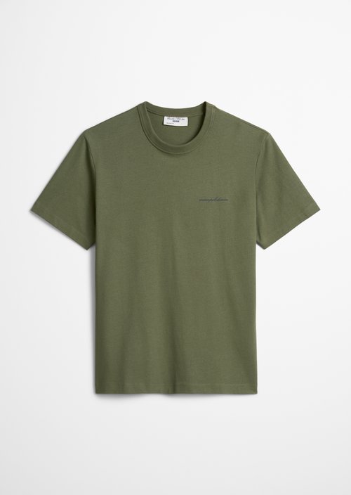 Relaxed T-shirt — Dark Moss