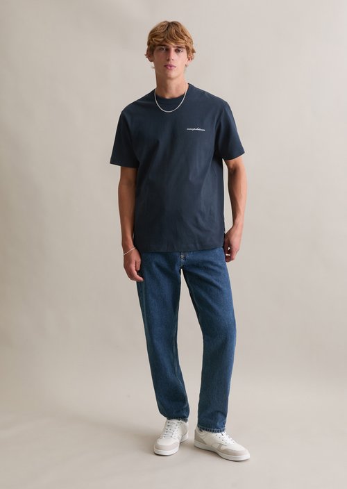 Relaxed T-shirt — Navy Teal
